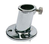 Basetta ottone cromato per asta 20 mm - 1 PZ Osculati - 35.158.01 - 3515801