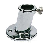 Basetta ottone cromato per asta 25 mm - 1 PZ Osculati - 35.158.02 - 3515802