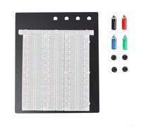 Basetta senza saldatura, 2390 punti di collegamento circuito bordo di prova, con 4 posti leganti per la prototipazione elettronica e sperimentazione