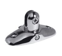 Basetta Supporto Tendalino per Cappuccio Terminale da 22 mm 25 mm 30 mm Nautica