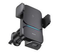 BASEUS 15W Supporto Telefono per Auto Con Ricarica senza Fili 11.9-19.1cm, Nero