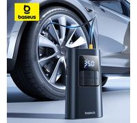 Baseus 2 in 1 Pompa d'aria per auto Compressore d'aria per auto cablato/wireless Torcia staccabile 6000mAh Pompa di gonfiaggio per pneumatici portatile per auto