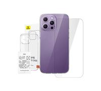 BASEUS 335700 CUSTODIA per Apple iPhone 14 Pro Max, Trasparente