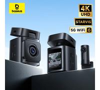 Baseus 4K Dash Cam VD1 Pro Telecamera per auto UHD anteriore e posteriore per SONY Sensor Supercapatior Night Vision WiFi6 DVR Videoregistratore