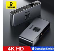 Splitter HDMI Baseus matrix switch 4K UHD 2in1 o 1in2 PC Consolle Grey