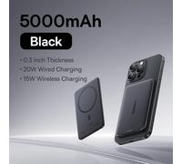 Baseus 5000Mah Banca Di Potere Magnetica 15W Wireless 20W Ricarica Cablata Power