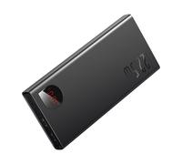 Baseus 6932172618292 Power Bank agli ioni di litio da 10000 mAh, nero, ricarica portatile