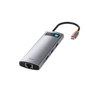 Baseus 8-in-1 USB C Hub Type-C Expansion Dock with Multi-Port USB Extension Plug Suitable for Desktop Computers and Laptops