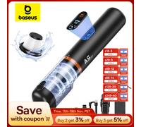 Baseus A5 Air Aspirapolvere per auto 2-in-1 Potente pulitore wireless Forte aspirazione Pulizia auto portatile Elettrodomestico portatile