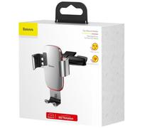 BASEUS - Argento Baseus Car Mount Et Dei Metalli Gravit Supporto Del Telefono (versione Cd) (suyl-j0s)