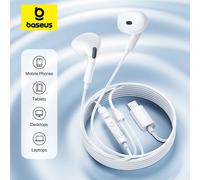 Baseus auricolare cablato in-ear CZ19 tipo C con microfono cuffie cablate per IOS Mac Xiaomi Samsung HUAWEI cuffie per cellulare per computer