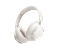Baseus Bass BH1 NC, ANC Cuffie ibride adattive in tempo reale, SuperBass 2.0, suono LDAC ad alta risoluzione, 80 ore di lettura, 5 microfoni, Bluetooth 6.0, bianco