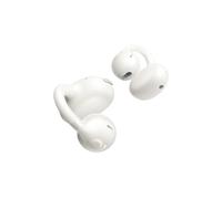 Baseus BC1 Auricolari a Orecchio Aperto, Clip per Orecchie, Suono Straordinario, Basso Adattivo, Bluetooth 6.0, Riduzione Rumore in Chiamata, IP55, 38H di Autonomia, Leggeri - Bianco Soffice