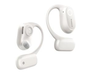 Baseus Bowie MF1 - Cuffie auricolari aperti, Bluetooth, acustica direzionale, bassi potenti, ultra leggere, IPX4, impermeabili, microfono ENC, cuffie senza fili, Bluetooth 5.4, per corsa, allenamento