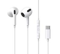 Baseus Encok C17 Cuffie cablate con USB Type - C e microfono - Bianco