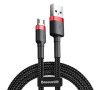 Baseus Cafule Cable - Double Side USB to microUSB QC 3.0, 1.5 A, 2 m (Red/Black)