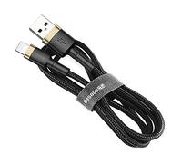 Baseus - Cafule Cable USB to Lightning, 1.5 A, 2 m (Gold/Black)