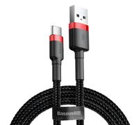 Baseus Cafule cavo USB - A a USB - C QC3.0, 2A - 3 m - Rosso / Nero KP35203