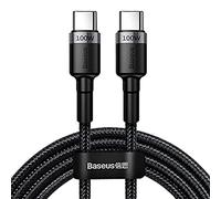 Baseus Cafule PD2.0 100W Blitzaufladung USB für Type C Kabel (20V 5A) 2m Grau/Schwarz