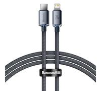 Baseus Capo Shine Serie Di Dadi Di Carrello Rapido USB Tipo C per Lightning 20W 1,2M Preto