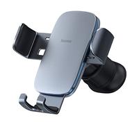 Baseus Car Mount Metal Age II Gravity on The Vertical and Orizzontal Ventilation Grill Gray (SUJS000013)