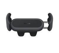 BASEUS - Cannone D'acciaio 2 Supporto Per Griglia Di Ventilazione Girevole A 360°, Nero