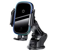 Baseus Car Mount Wireless Light Electric Electric Automatic Holder 15W Black (WXHW03-01)
