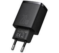 Baseus Caricabatterie rapido 20W USB e USB-C Nero