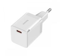 Baseus Caricatore Veloce Gan13 1C 30W Bianco - Nouvo