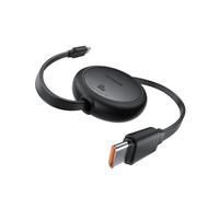 Baseus Cavo da USB C a USB C, arrotolabile, 60 W, 1 m, mini retrattile, cavo di