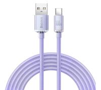 Baseus Cavo dati USB - USB - C 100W - 2m - Viola KP25162