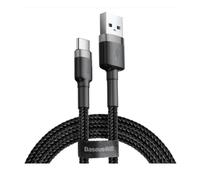Baseus, Cavo di Supporte trasferimento USB-USB-C 3A 1m, Grigio