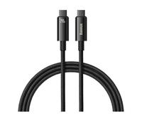 Baseus, Cavo di trasferimento e SupportUSB-C-USB-C 240W da 2 m, Nero