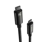 Baseus Cavo USB C a USB C Ricarica Rapida 240W, 1 Metri Cavetto Type-C con PD, Tipo C Cavo per MacBook Air/Pro, iPad Pro 12.9/11/Air/Mini, Dell, HP, Samsung Galaxy S22/21/20, Huawei