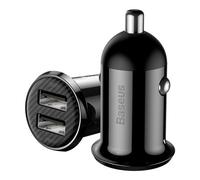 Baseus Grain Pro Car Charger 2x USB - Black