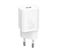 Baseus CCSUP-J02 Caricabatterie per dispositivi mobili Bianco Interno (Baseus Super Si Wall Charger USB-C 30W - White) NEW