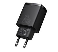 Caricatore rapido USB Tipo C 20W 3A 3.0 compatto Baseus nero