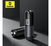 Baseus Display a LED Tester automatico di alcol Tester professionale di alcol per l'alito Estilometro ricaricabile Strumenti per test dell'alcol Black