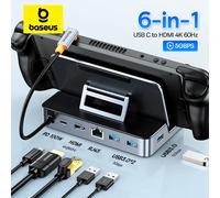Docking station per ponte Steam Baseus GamerX a 6 porte USB-C