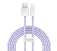 Baseus Dynamic Series - Cavo dati di ricarica rapida USB a iP 2,4 A, 2 m, colore: Viola