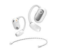 Baseus Eli Sport 1 Open Ear Cuffie Bluetooth, acustica direzionale, bassi pressanti, ultra leggeri, IPX4, impermeabili, microfono ENC, Bluetooth 5.3 per corsa, allenamento, bianco