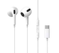 Baseus Encok C17 Cuffie cablate con USB Type - C e microfono - Bianco