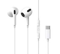 Baseus Encok C17 Cuffie cablate con USB Type-C e microfono - Bianco KP35150