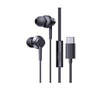 BASEUS ENCOK CZ11 WİRED EARPHONES CLUSTER BLACK AURICOLARI, Nero