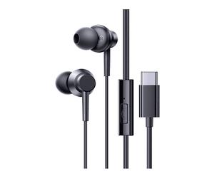BASEUS ENCOK CZ11 WİRED EARPHONES CLUSTER BLACK AURICOLARI, Nero