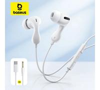 Baseus Encok HZ20 Headset Wired in-Ear Calls/Music White
