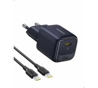 Baseus Enerfill Caricatore USB C 100W, caricatore rapido PD compatto, alimentatore GaN per MacBook Pro/Air, iPad Pro, iPhone 17/16/15, Samsung Galaxy S25/S24, laptop (cavo USB-C da 1m incluso)