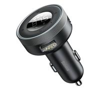 Baseus Enjoy Trasmettitore FM per auto AUX Bluetooth 5.0 Caricabatterie da auto 2 x USB