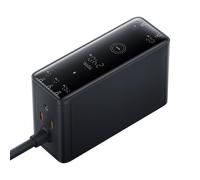 Baseus GaN 3C+U+DC 240W Caricabatterie rapido intelligente da tavolo + Cavo DC-DC 240W 1m Nero