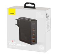 Baseus GaN2 Pro- Szybka ladowarka 2xUSB + 2xUSB-C 100W (nero)